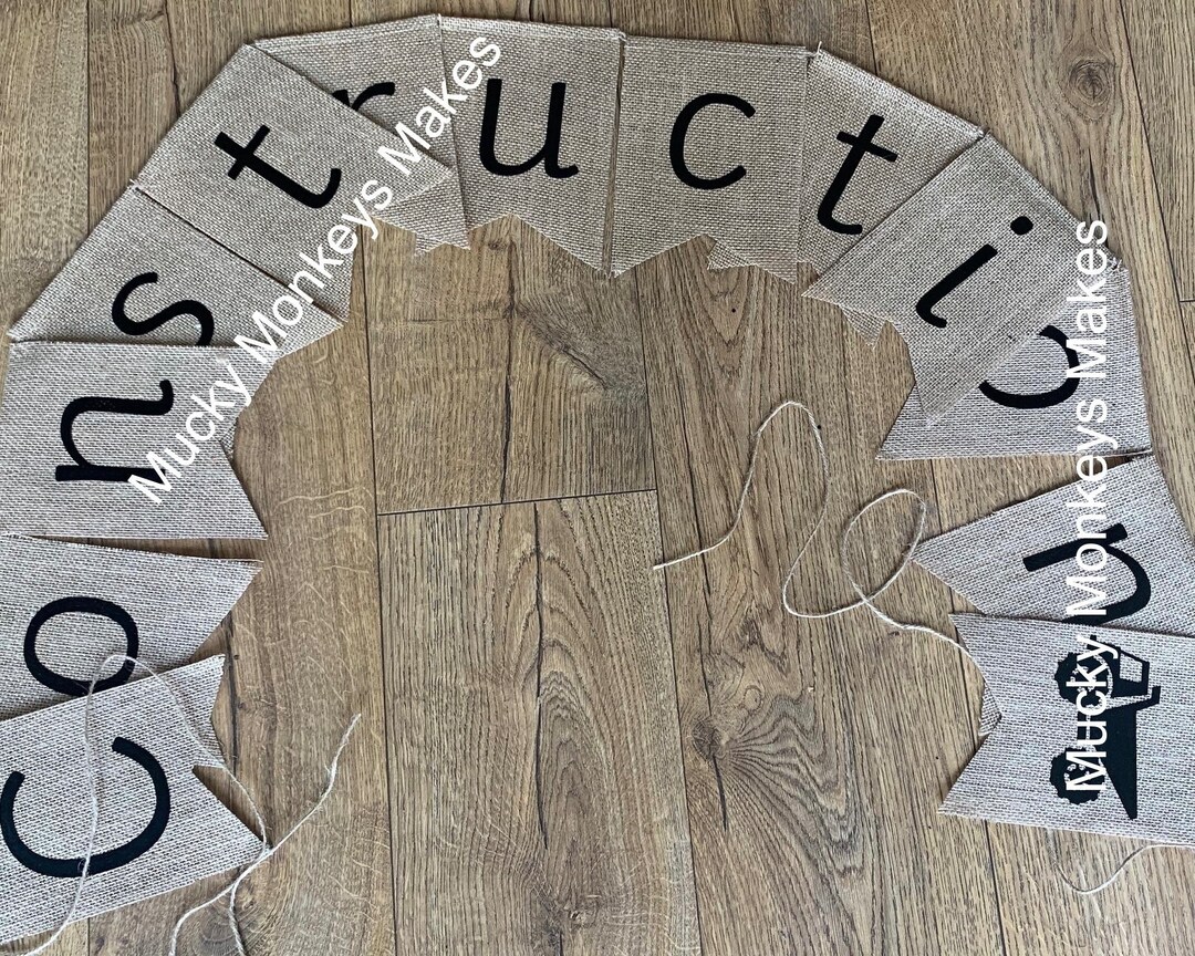 Hessian Bunting inside or Outdoor Use Etsy UK