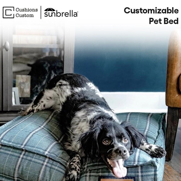 Pamper Your Pet: Custom-Made Cushions & Beds - Personalized Comfort for Your Dog!