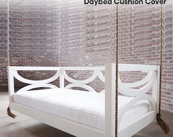 Transform Your Daybed: Custom Sunbrella Cushion Covers in Standard Twin Size (75x39) - Experience the Comfort of Sunbrella Outdoor Fabric!
