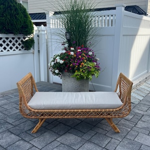 3&quot; Custom Outdoor Cushion Cover – Window Seat Cushion, Patio Replacement, Weather Resistant Bench or Deck Chair Cushion Cover