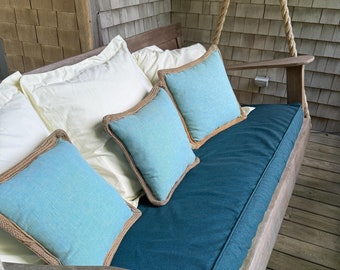 Sunbrella Outdoor Sitzkissen: Waschbar,Terrassen Sitzplatz mit Reißverschluss