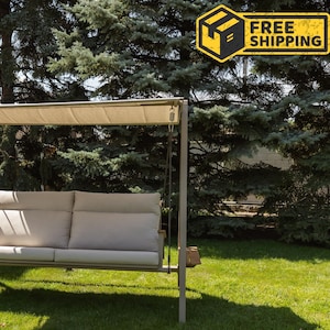 Custom Swing Cover For Cushion Custom Bench Seat Cover Waterproof Sunbrella Custom Cover Set For Twin Bed Cover Washable Slip Cover