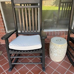 Rocking chair cushion outdoor online