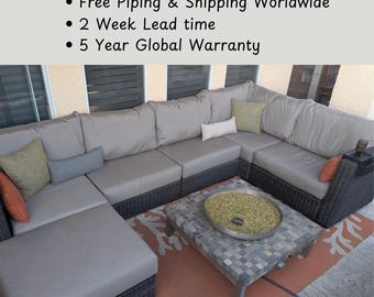 Custom Lovesac Outdoor Cushion Covers: Waterproof Patio Furniture Replacement