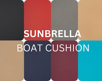 Housse de coussin de bateau Sunbrella : remplacement d'oreiller d'extérieur personnalisé