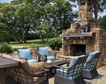 Cuscino da esterno Sunbrella personalizzato: decorazione impermeabile per patio e veranda