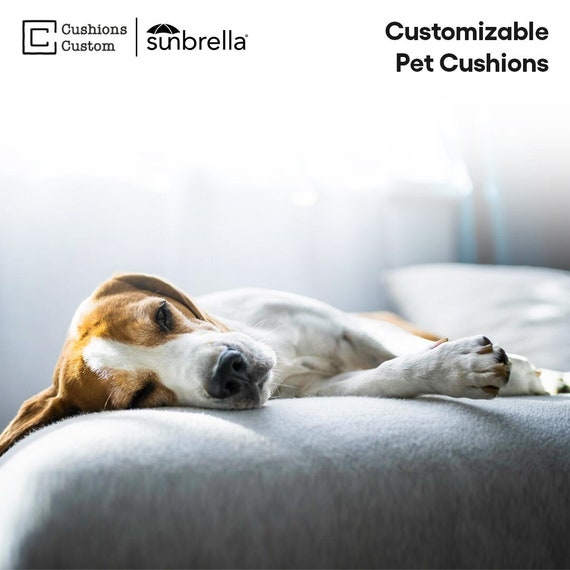 Custom Sunbrella Pet Cushions: Durable, Ultra-Comfortable Dog & Cat Beds