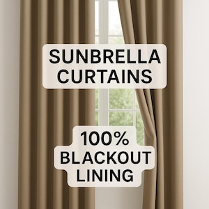 Benutzerdefinierte Outdoor-Vorhang-Panel Größe Terrasse Abdeckung Veranda Bereich Sichtschutz Deck Shade Blocking Light Control Drape Fenster Behandlung Blackout