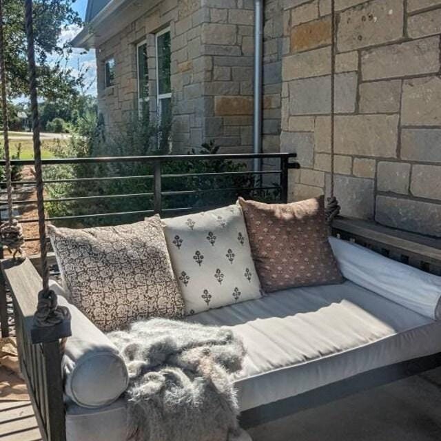 Porch swing cushions 54 inch sale