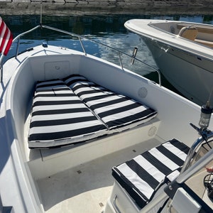 Sunbrella Custom Boat Cushions | Nautical Pillow | Waterproof, UV-Resistant & Stylish