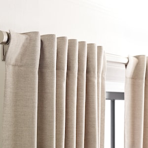 Custom Curtain Designer Fabric Curtain Panel Colorful Panel Pair  Of Curtain  For Indoor Window Curtain For Sliding Glass Door Curtain White