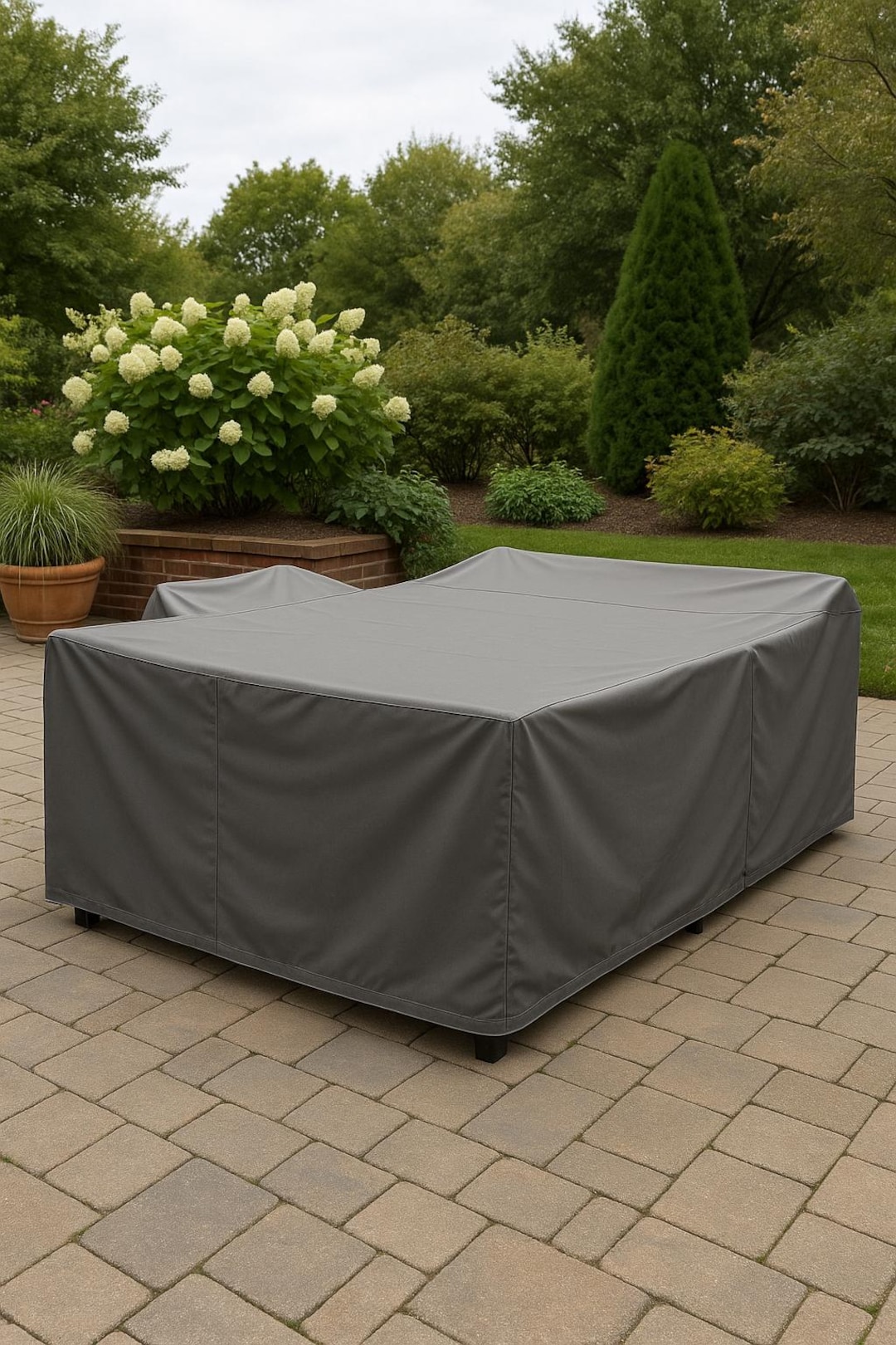 Custom Waterproof Outdoor Furniture Cover: Secure Fit, Durable ...