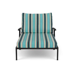 Sunbrella Token Surfside Fabric by the Yard – Indoor & Outdoor Upholstery, Coastal Stripes, Fadeproof, Weather-Resistant, Performance Fabric