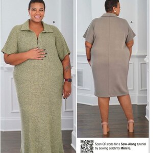 Simplicity Sewing Pattern S9741 Women’s Knit Dress in Two Lengths by Mimi G Style