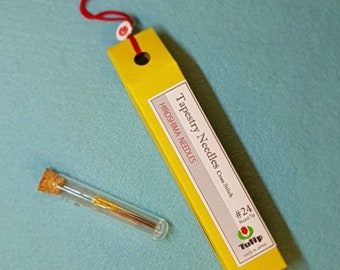 Tulip Hiroshima Needles - Tapestry Needles Cross Stitch #24 Round Tip