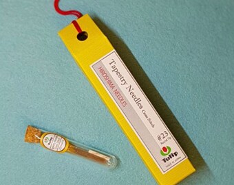 Tulip Hiroshima Needles - Tapestry Needles Cross Stitch #23 Round Tip