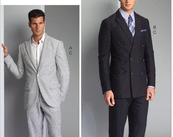 Vogue Patterns V8988 Men's Jacket and Pants, Men's Sewing Patterns