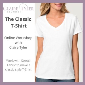 Online Workshop - Make a Classic T-Shirt