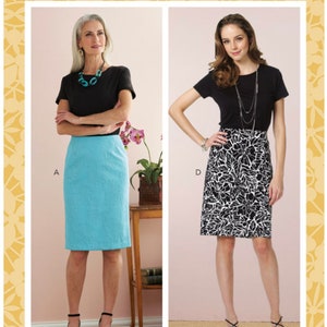 Butterick Sewing Pattern B6746 Misses&#39; Straight Skirts and Belt