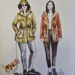 Closet Core Patterns Kelly Anorak Sewing Pattern