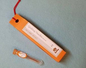 Tulip Hiroshima Needles - Quilting Needles between #8
