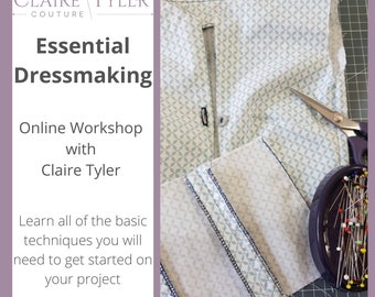 Taller Online - Técnicas Esenciales de Confección