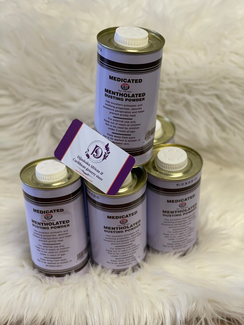 MEDICATED DUSTING POWDER Etsy