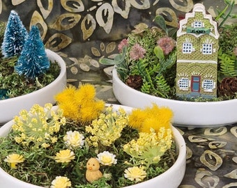 Miniature Fairy Garden by Penelope Percival