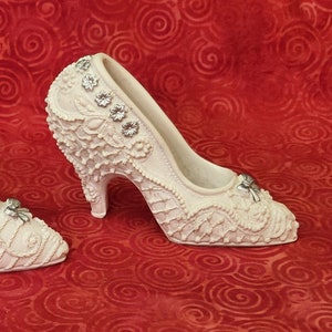 Tiny Ceramic Shoe Etsy