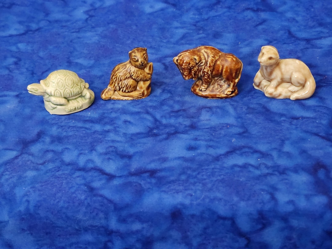 Mini Vintage Red Rose Wade Whimsies Miniature Figurines Etsy