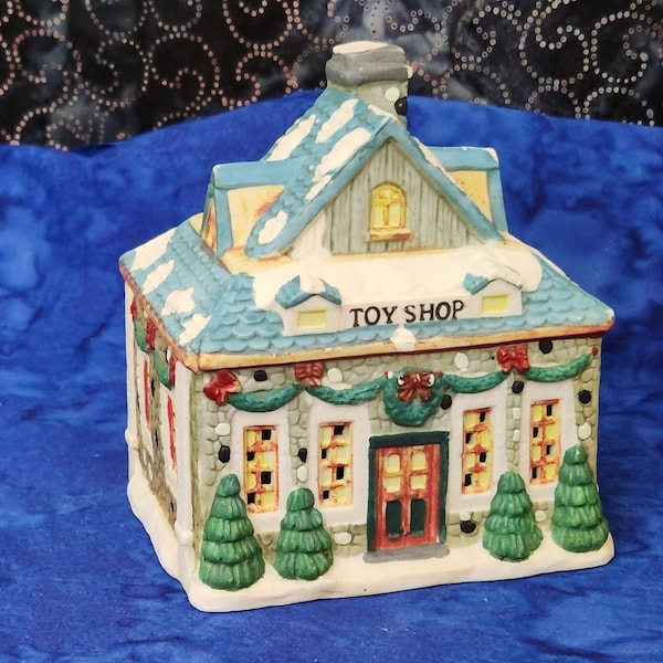 Ceramic Christmas Village Etsy