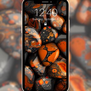 Phone Wallpapers - 12 Individual Pebble Wallpapers for iPhone / Smartphones, Beautiful iPhone / Smartphone Background Pack