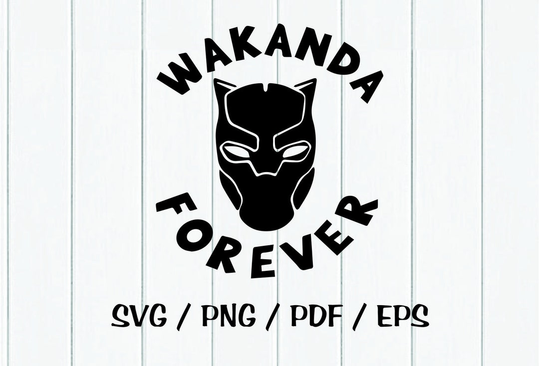 Wakanda Forever SVG PNG PDF Eps Instant Digital Download Clipart Wakanda Forever SVG PNG PDF Eps Instant Digital Download Clipart