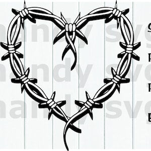 Coração Svg, SVG PNG PDF Eps Download digital instantâneo Clipart Vetor Contorno Estêncil