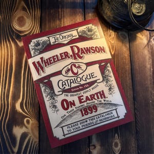 Catalogo RDR2 realizzato a mano, 128 pagine leggibili, libro da collezione vintage