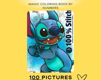 Coloring book 100% STITCH / Printable / Digital art