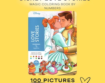 Coloring book Love Stories / Printable / Digital art