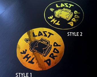 Arcane Inspired Decal || The Last Drop || Vander Decal || Fandom Sticker || Holographic Arcane Inspired Vinyl Decal