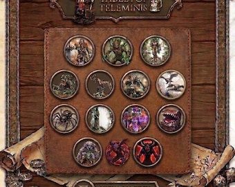 Ancient Evil VTT Token Pack | Digital Token Bundle for Roll20, Foundry, & Fantasy Grounds | High-Res TTRPG Virtual Tabletop Assets