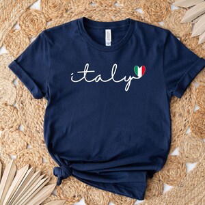 Italy Shirt, Italy Vacation T-shirt, Love Italy Shirt, Italy Family Trip Shirt, Italian Shirt, Italy Gifts, Italy Travel Shirt, Ciao Shirt afbeelding 3