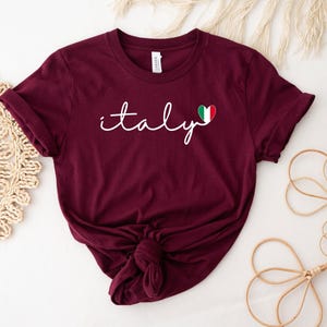 Italy Shirt, Italy Vacation T-shirt, Love Italy Shirt, Italy Family Trip Shirt, Italian Shirt, Italy Gifts, Italy Travel Shirt, Ciao Shirt afbeelding 8