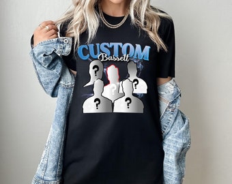 Custom Photo Text Shirt, Personalized Shirt, Customize Your Own Shirt, Custom Made Shirt, Custom Funny Rap T-Shirt, Custom Image Shirts