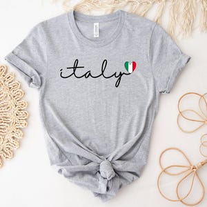 Italy Shirt, Italy Vacation T-shirt, Love Italy Shirt, Italy Family Trip Shirt, Italian Shirt, Italy Gifts, Italy Travel Shirt, Ciao Shirt afbeelding 2