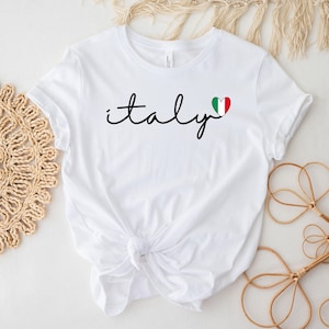 Italy Shirt, Italy Vacation T-shirt, Love Italy Shirt, Italy Family Trip Shirt, Italian Shirt, Italy Gifts, Italy Travel Shirt, Ciao Shirt afbeelding 7
