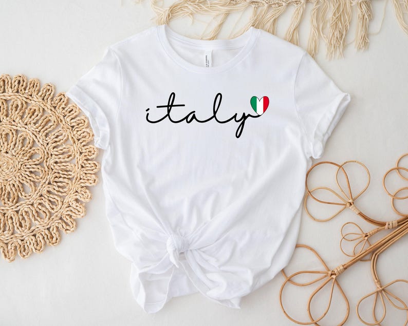 Italy Shirt, Italy Vacation T-shirt, Love Italy Shirt, Italy Family Trip Shirt, Italian Shirt, Italy Gifts, Italy Travel Shirt, Ciao Shirt afbeelding 7