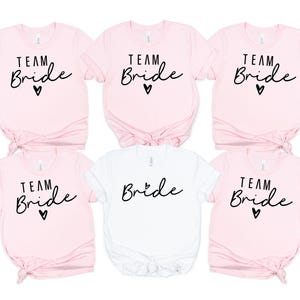 Bachelorette Party Shirt, Team Bride Shirt, Bride T-Shirt, Bridesmaid Shirt, Wedding Party Shirt, Bach Party Matching Tee, Bachelorette Gift