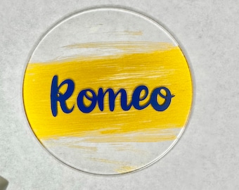 Acrylic Name Plate Favor