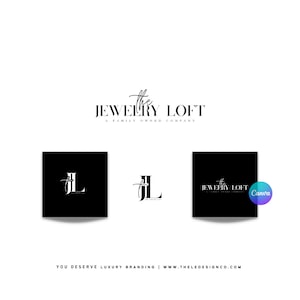 Luxury pre-made logo branding package