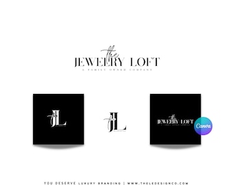 Luxury pre-made logo branding package