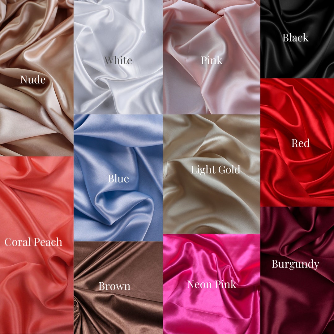 Best Quality Silk Charmeuse Fabric,stretch Silk Fabric by Yard,silk Fabric for Bridallight